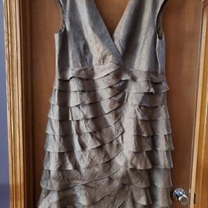 Jessica Howard Copper Brown Cocktail Dress